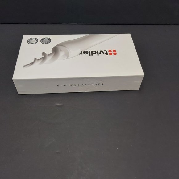 TVIDLER Ear Wax Cleaner Ergonomic with 6 Medical Grade Silicone Tips New in Box - Picture 2 of 11